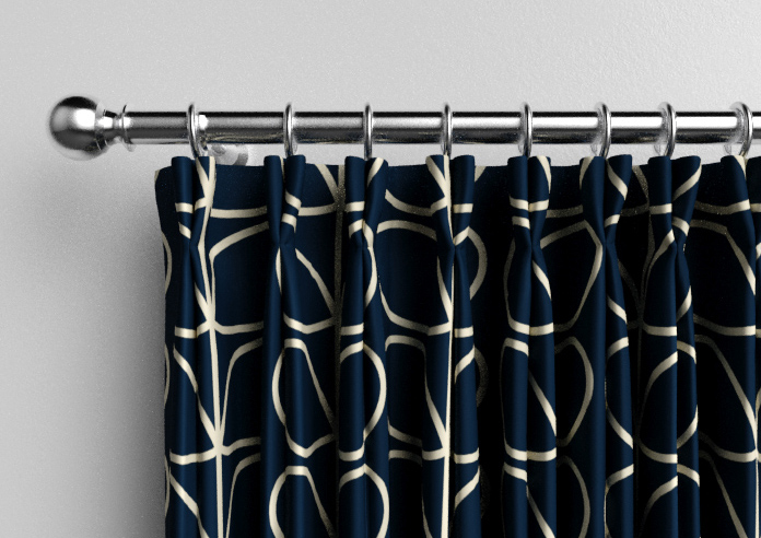 Orla Kiely Jumbo Linear Stem, Whale - Made to Measure Curtains - Image 10